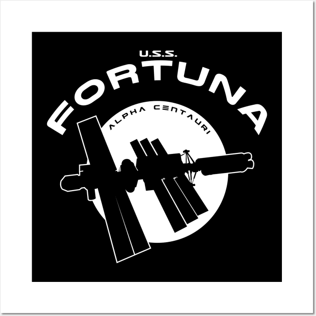 U.S.S. Fortuna Wall Art by MindsparkCreative